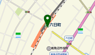 里山ミニクル 六日町駅の地図画像