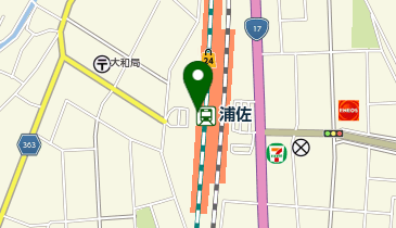 里山ミニクル 浦佐駅の地図画像