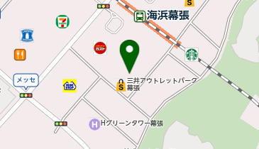 【10/3オープン】銀座かねまつ 三井アウトレットパーク 幕張店の地図画像