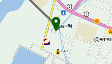 奈半利のおかっての地図画像