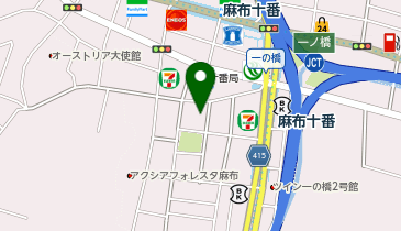 【9/25オープン】麻布飯店の地図画像