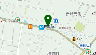 エモーシア神楽坂の地図画像