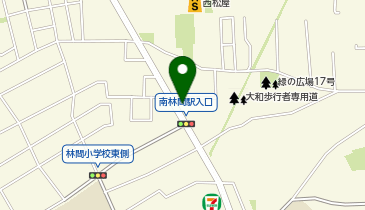 両備食堂の地図画像
