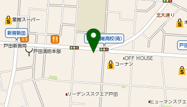 【9/15オープン】FIT365 戸田新曽の地図画像