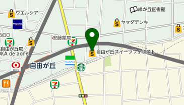 【10/9オープン】mimimi JIYUGAOKAの地図画像