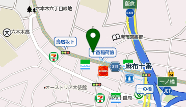 【8/21オープン】azabu tailor(麻布テーラー) 麻布本店の地図画像