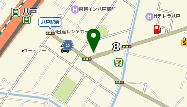 定食屋なりねの地図画像