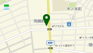 【10/7オープン】D-Wash 岐阜長住町の地図画像