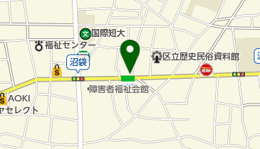 ランドリーラクーン 沼袋店の地図画像