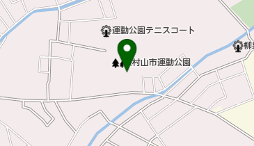 東村山市運動公園の地図画像