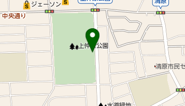 東大和市上仲原公園野球場の地図画像