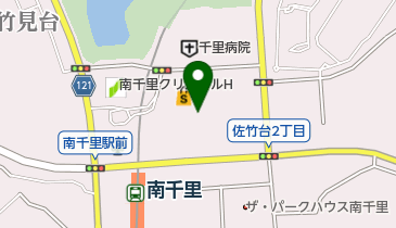 Beauty Face(ビューティー フェイス) 南千里店の地図画像