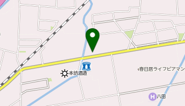 ほのぼのランドリーの地図画像