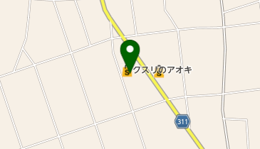 クスリのアオキ 新田木崎店の地図画像