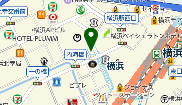 ウエディングプラザ横浜本店の地図画像