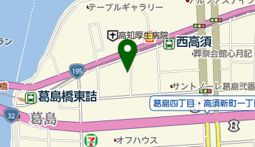 大型コインランドリー SUN SUN ELEVEN(サン サン イレブン)の地図画像