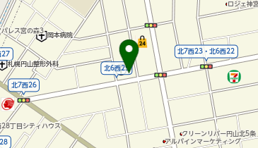 ナポリの窯 円山店の地図画像