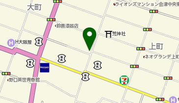 ナポリの窯 会津若松店の地図画像