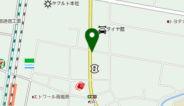 ナポリの窯 南福島店の地図画像