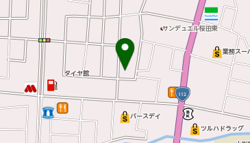 ナポリの窯 山形桜田店の地図画像