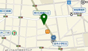 ナポリの窯 川口店の地図画像