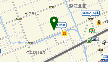 ナポリの窯 甲南山手店の地図画像