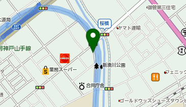 ナポリの窯 長田店の地図画像