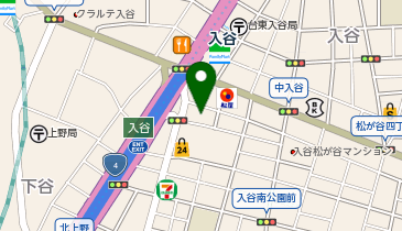 ぽけっとランド入谷の地図画像