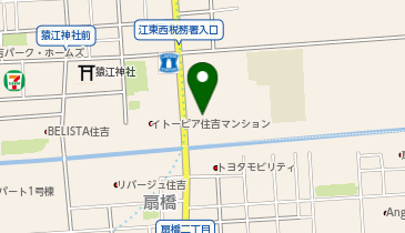 スマイルクラブナーサリー住吉の地図画像