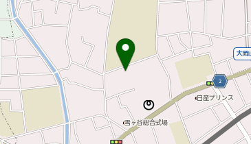 石川台らる保育園の地図画像