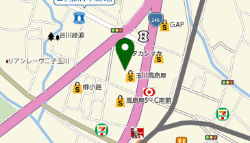 ポピンズナーサリースクール二子玉川の地図画像