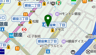 サウンドスタジオノア 銀座の地図画像