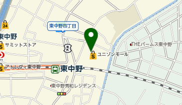 東中野プチ・クレイシュの地図画像