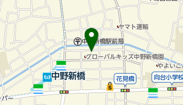 グローバルキッズ中野新橋園の地図画像