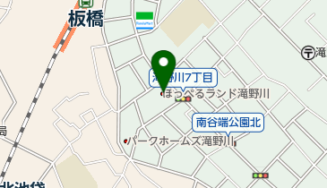 ほっぺるランド滝野川の地図画像