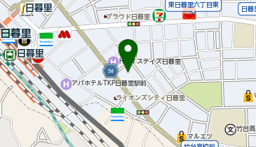 花さと保育園の地図画像