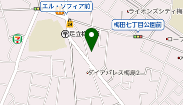 さわやか保育園・梅島の地図画像