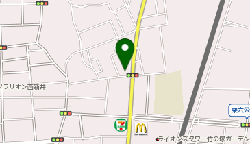 たんぽぽ保育所竹の塚園の地図画像