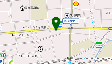 チェリッシュ綾瀬の地図画像