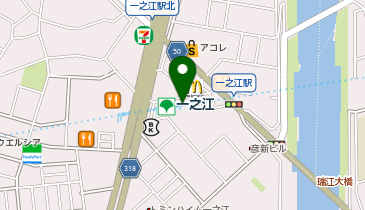 ポピンズナーサリースクール一之江の地図画像