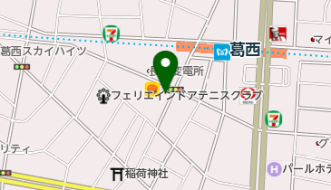 フロンティアキッズ葛西の地図画像