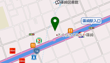 はな保育園の地図画像