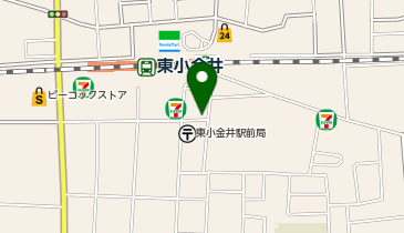 駅前コスモ保育園の地図画像