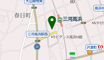 高浜市役所 保健センターの地図画像