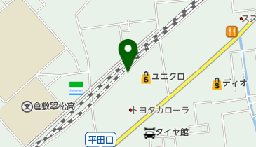 ノア・インドアステージ倉敷の地図画像