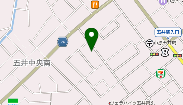 保育園はーもにいの地図画像