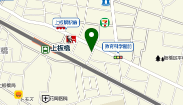上板橋中央整骨院の地図画像