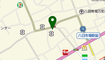 いそや呉服店の地図画像