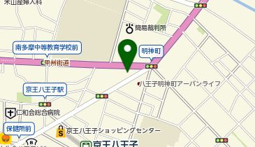 元気になる整体院の地図画像