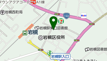 岩槻駅前保育園の地図画像